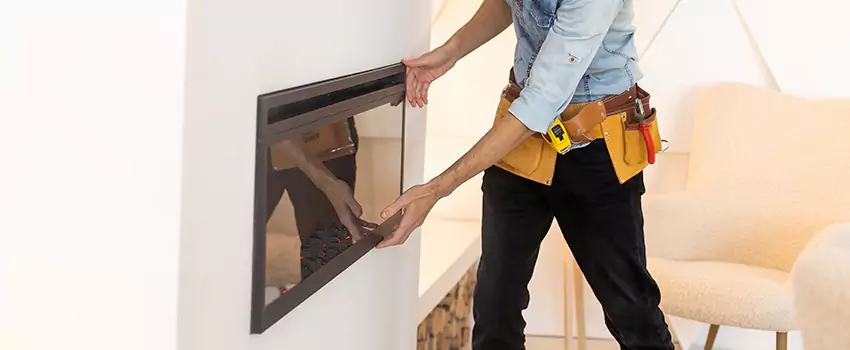 Metal Fireplace Installation in Eden Prairie, Minnesota