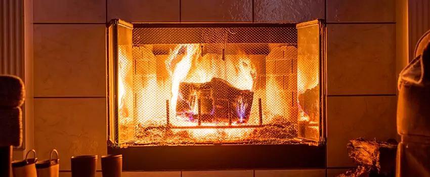 Mendota Hearth Landscape Fireplace Installation in Eden Prairie, Minnesota