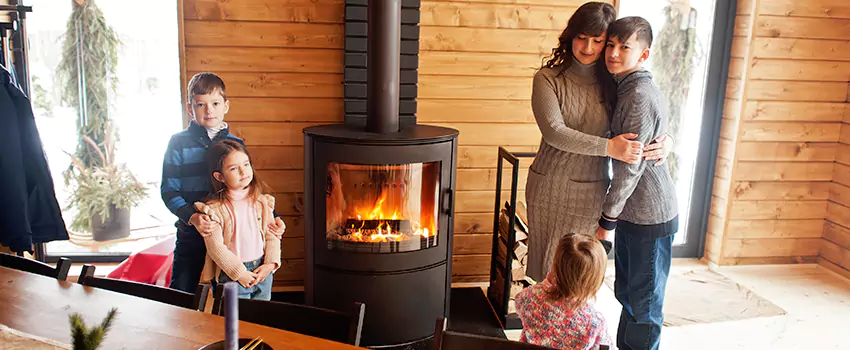 Morso Cast Iron Fireplace Insert Installation in Eden Prairie, Minnesota