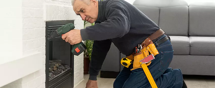 New Indoor Fireplace Installation in Eden Prairie, Minnesota