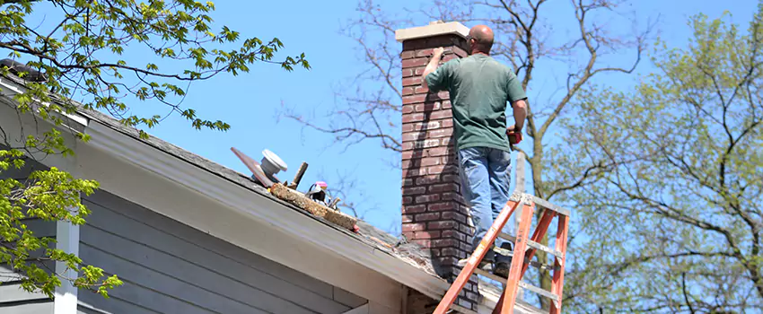 Vinyl and PVC Chimney Flashing Installation in Eden Prairie, MN