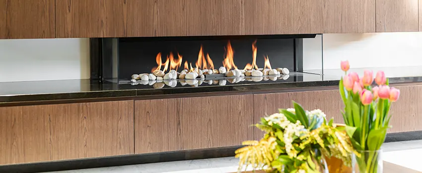 Double-height Fireplace Design Refurbishment in Eden Prairie, Minnesota